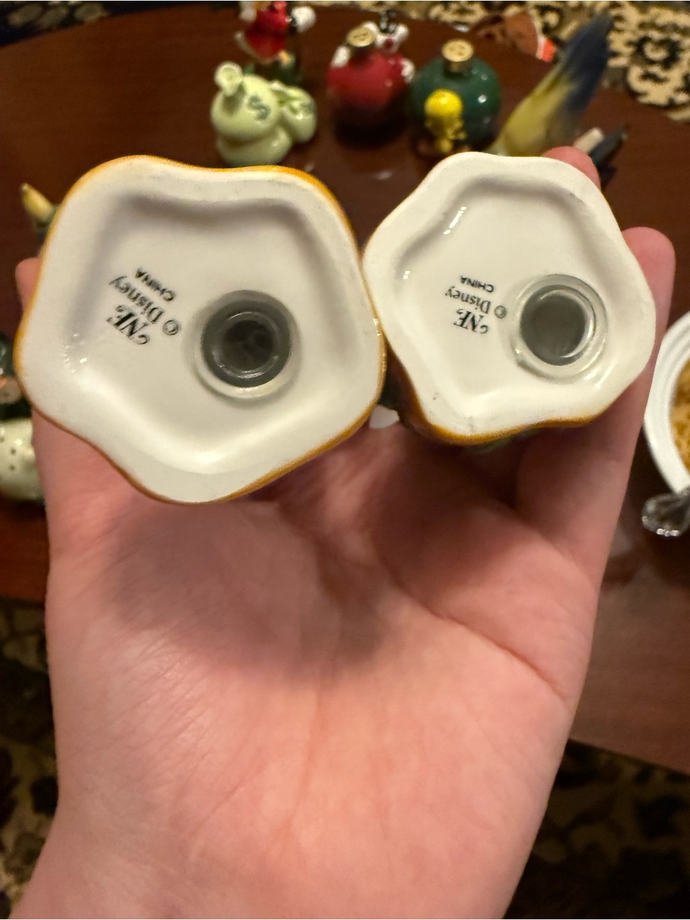 Vintage Disney Chip N Dale Salt & Pepper Shakers - Picture 3 of 3